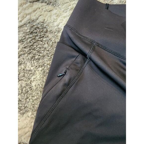 Women's FLX Black Biking Shorts With Zip Pockets Size XL - Picture 5 of 8